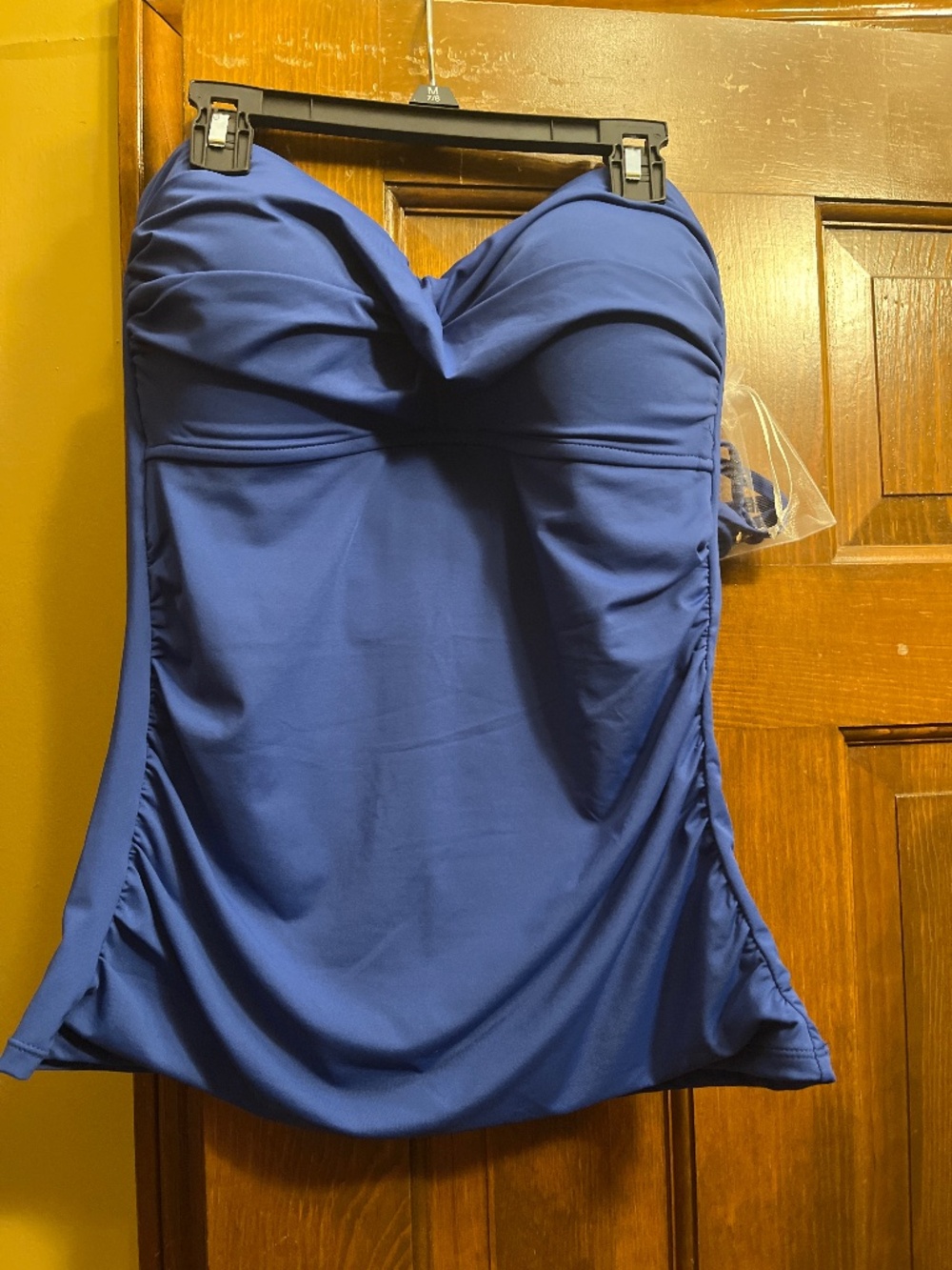 NWT Anne Cole Swim Top in Royal Blue.  Size 12.